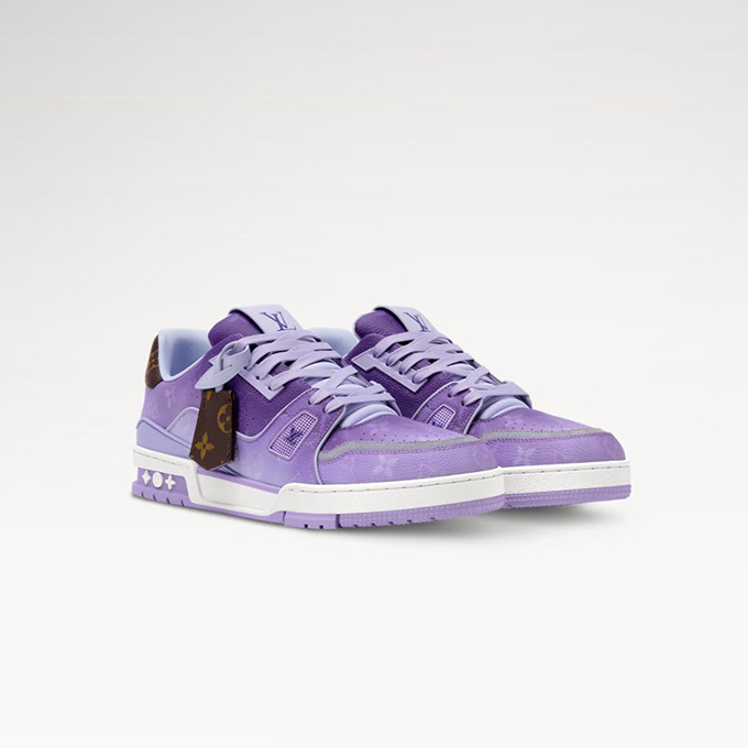 lv louis vuitton trainer gradient sneaker